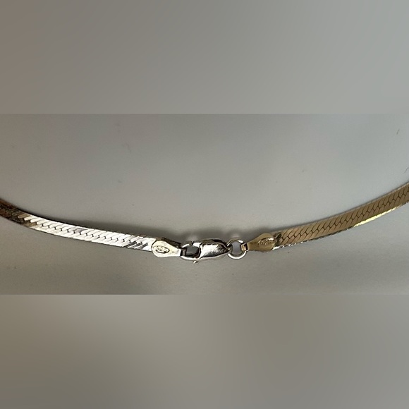 Vintage Italian Silver Necklace - Picture 4 of 10